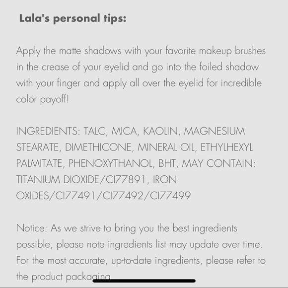 Lala Beauty The Grown Woman Eyeshadow Pallet - Picture 8 of 10